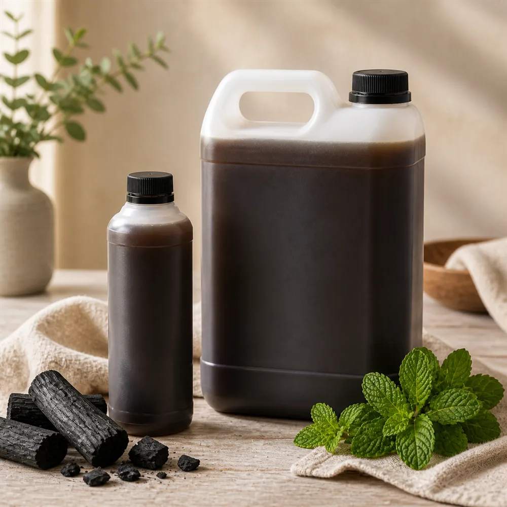 African Black Soap Shower Gel & Handwash Charcoal & Spearmint