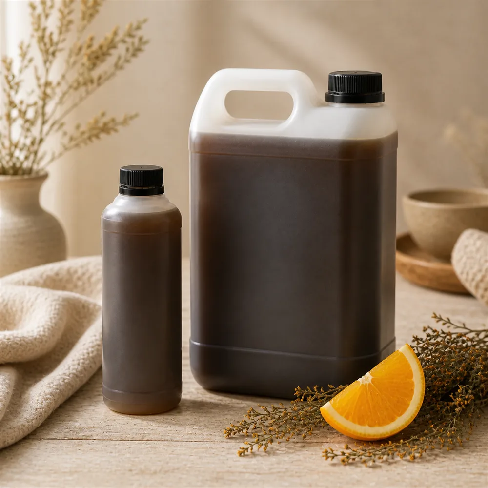 African Black Soap Shower Gel & Handwash Honeybush & Orange