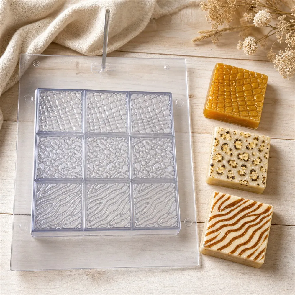 Animal Print Cake PVC Soap Mould, 900g (SB-221)