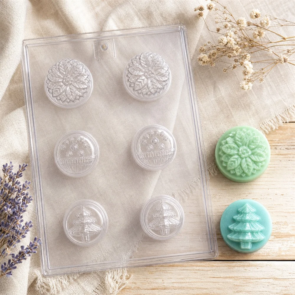 Assorted Christmas PVC Soap Mould, 40g (SB-94)