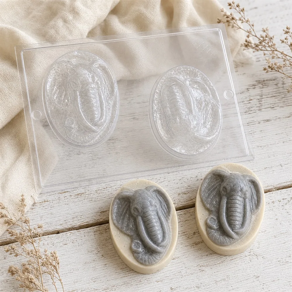 Big 5 Elephant PVC Soap Mould