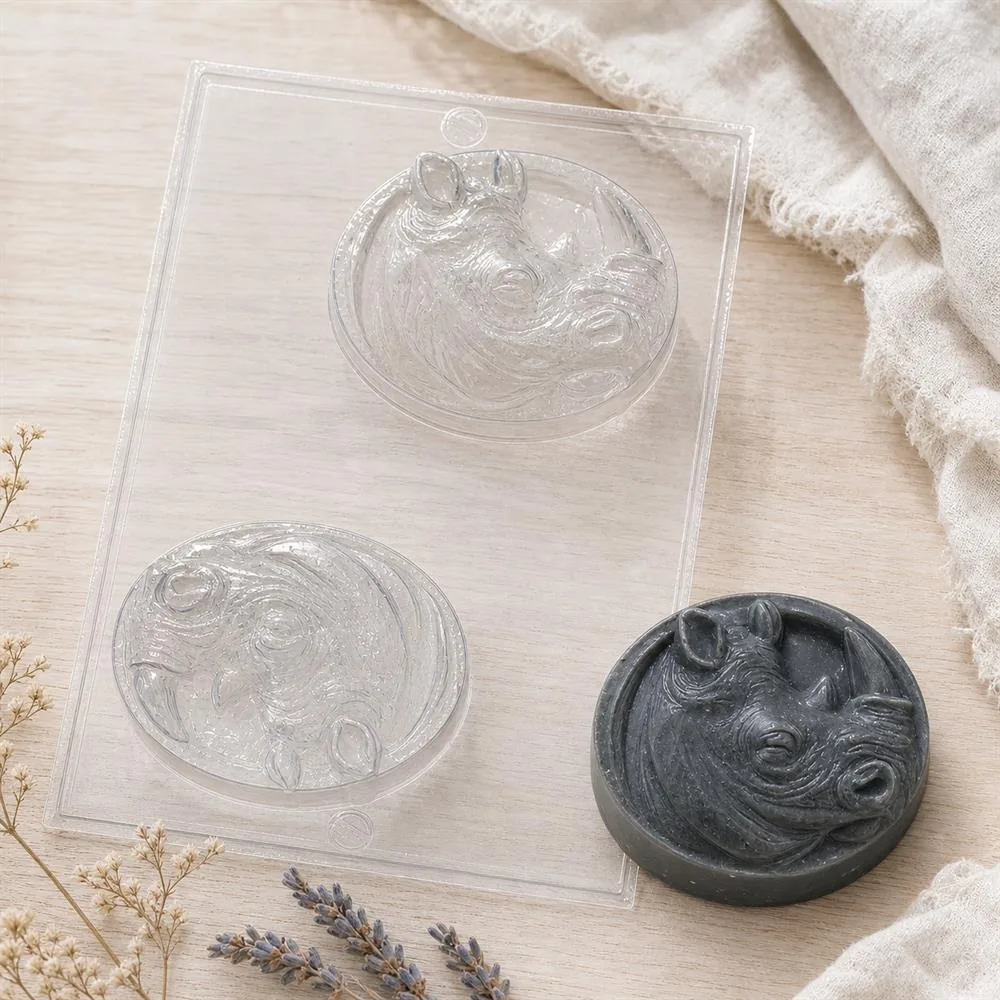 Big 5 Rhino PVC Soap Mould