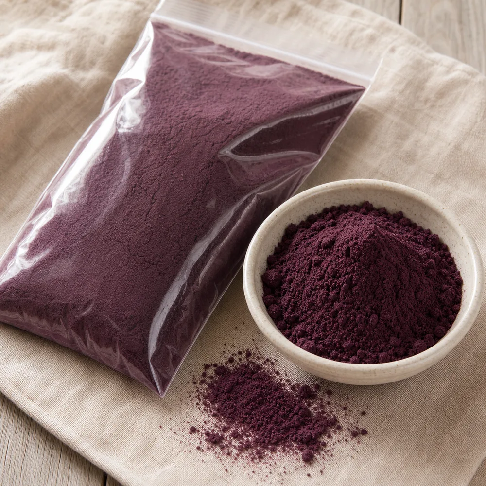 Bilberry Powder Natural Colour 100ml