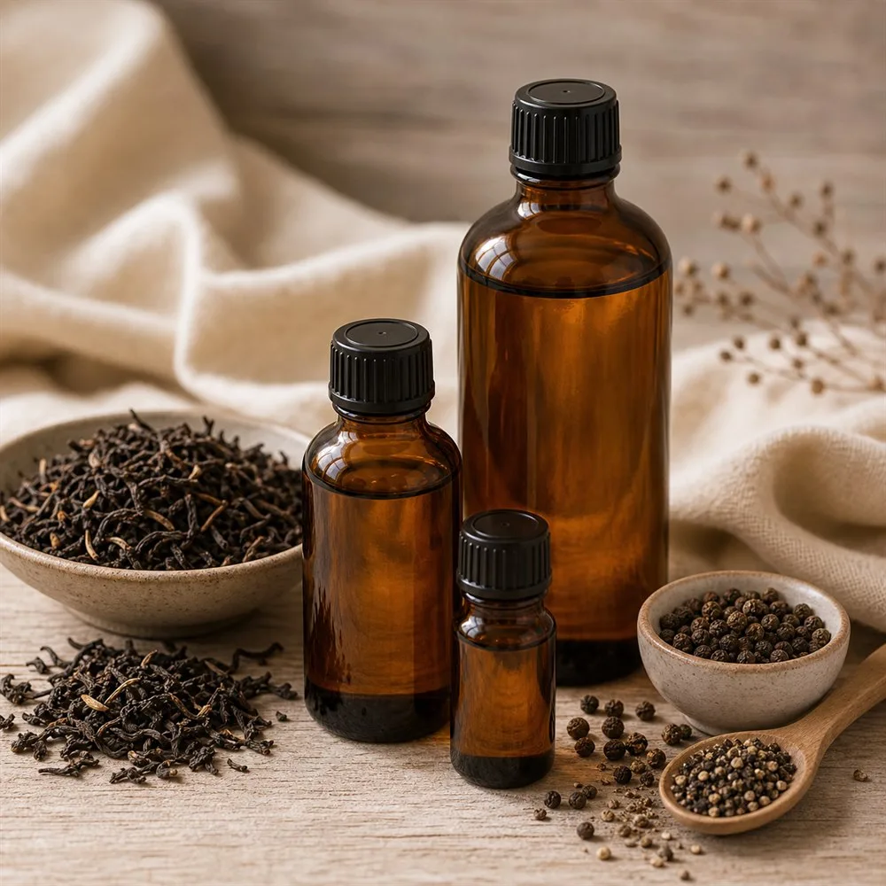 Black Tea and Cracked Pepper Fragrance