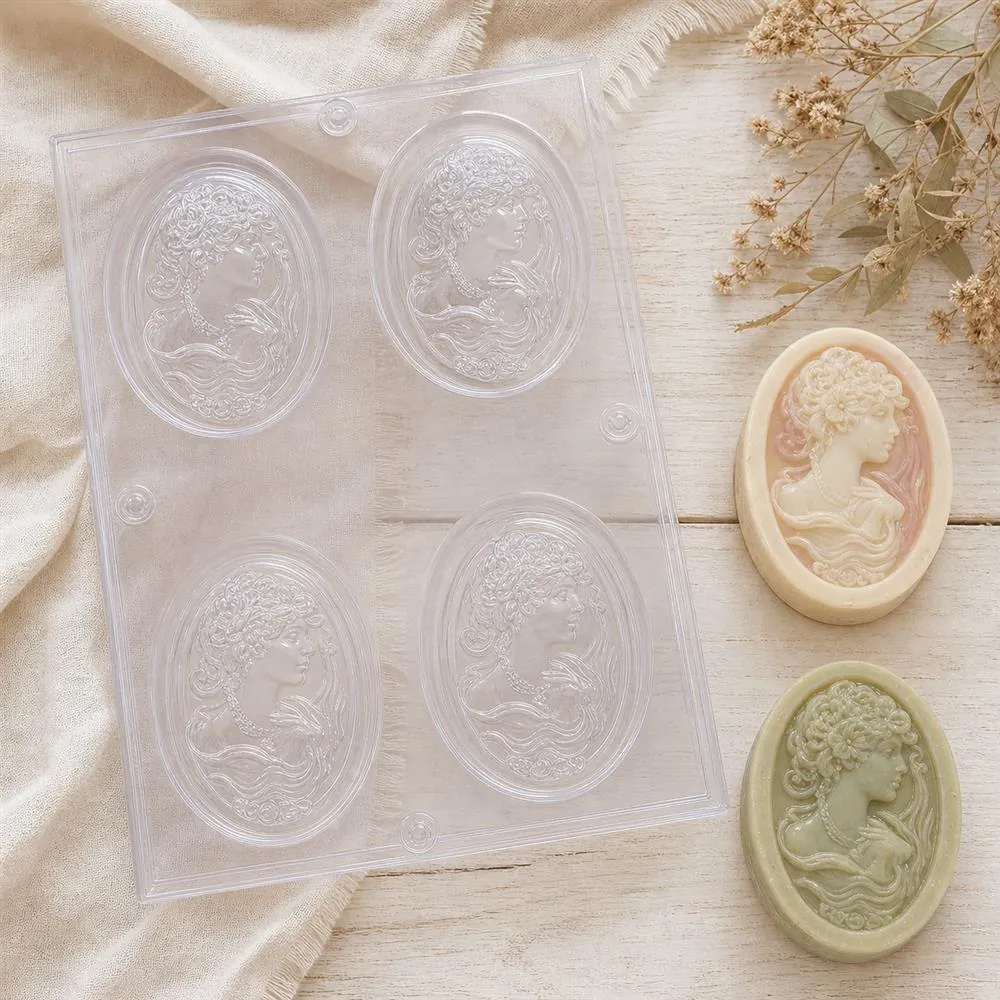 Cameo Lady PVC Soap Mould, 130g (SB-200)