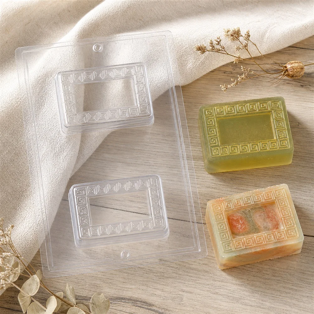 Decorative Rectangle PVC Soap Mould