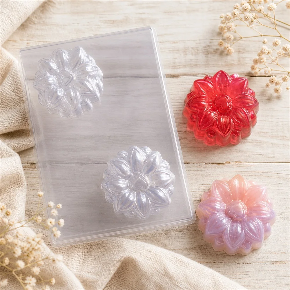 Flower PVC Soap Mould