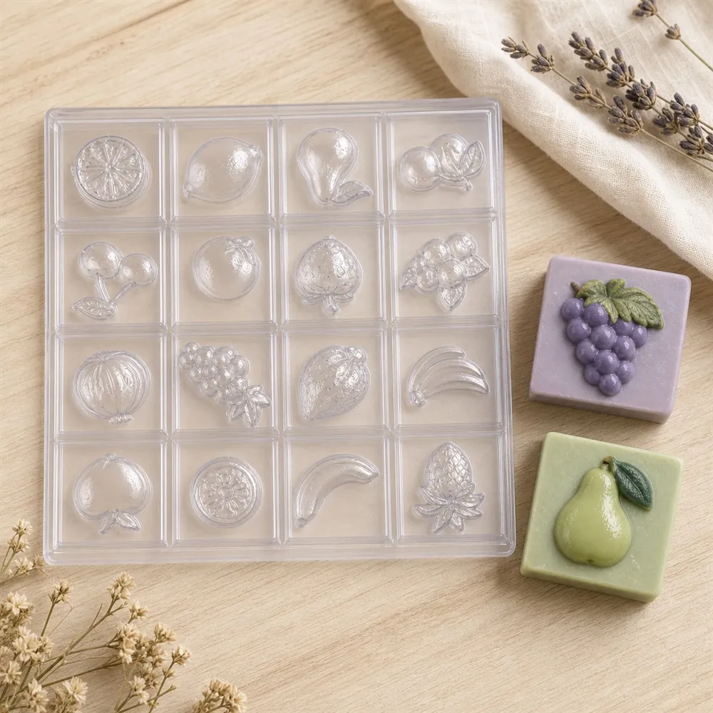 Fruitcake PVC Soap Mould, 900g (SB-213)