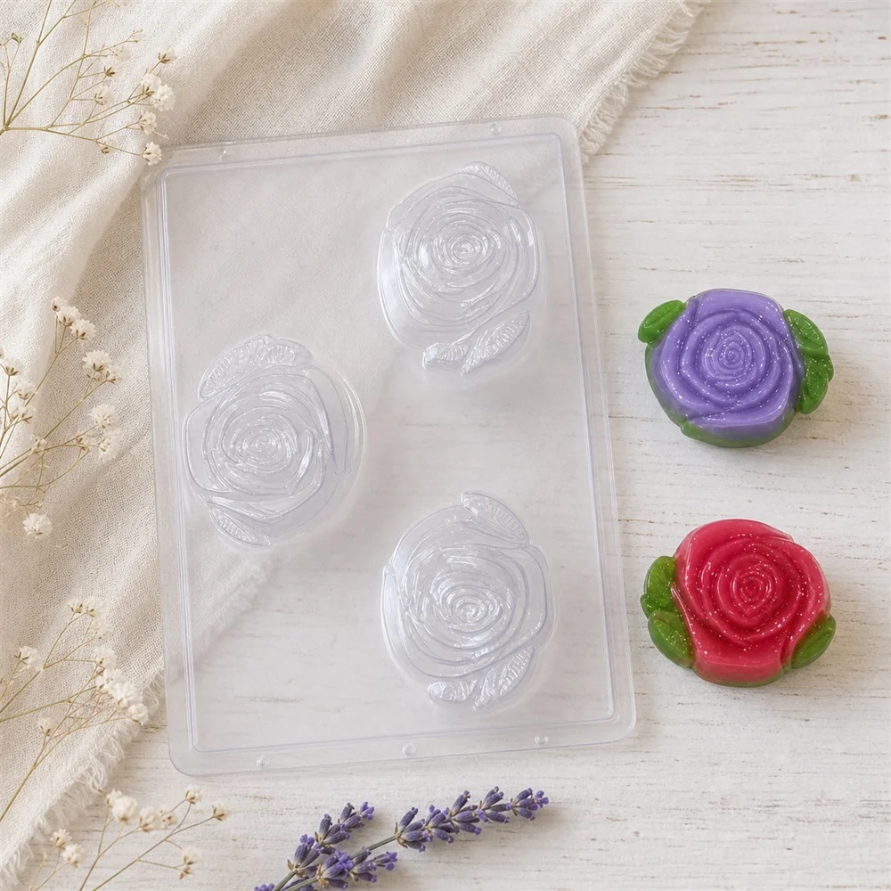 Guest Rose PVC Soap Mould