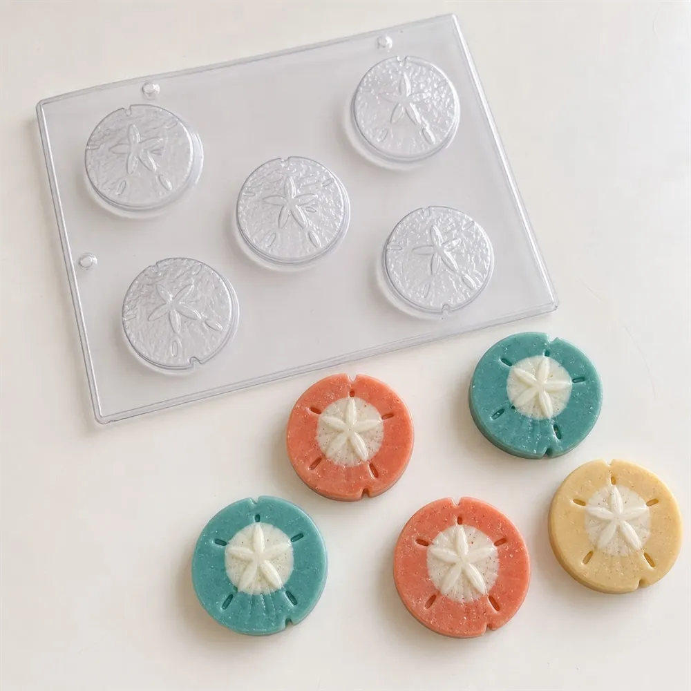Pansy Shell PVC Soap Mould, 60g (SB-226) 1