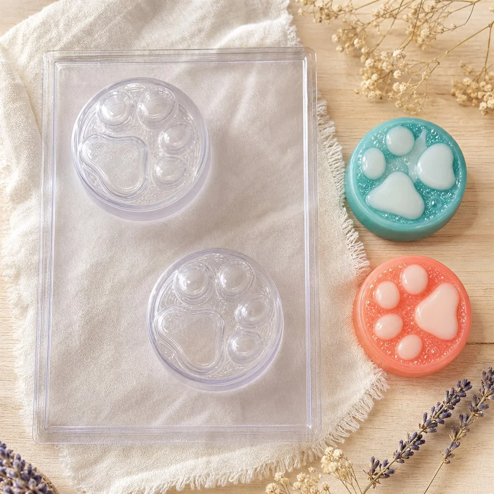 Paw Print PVC Soap Mould