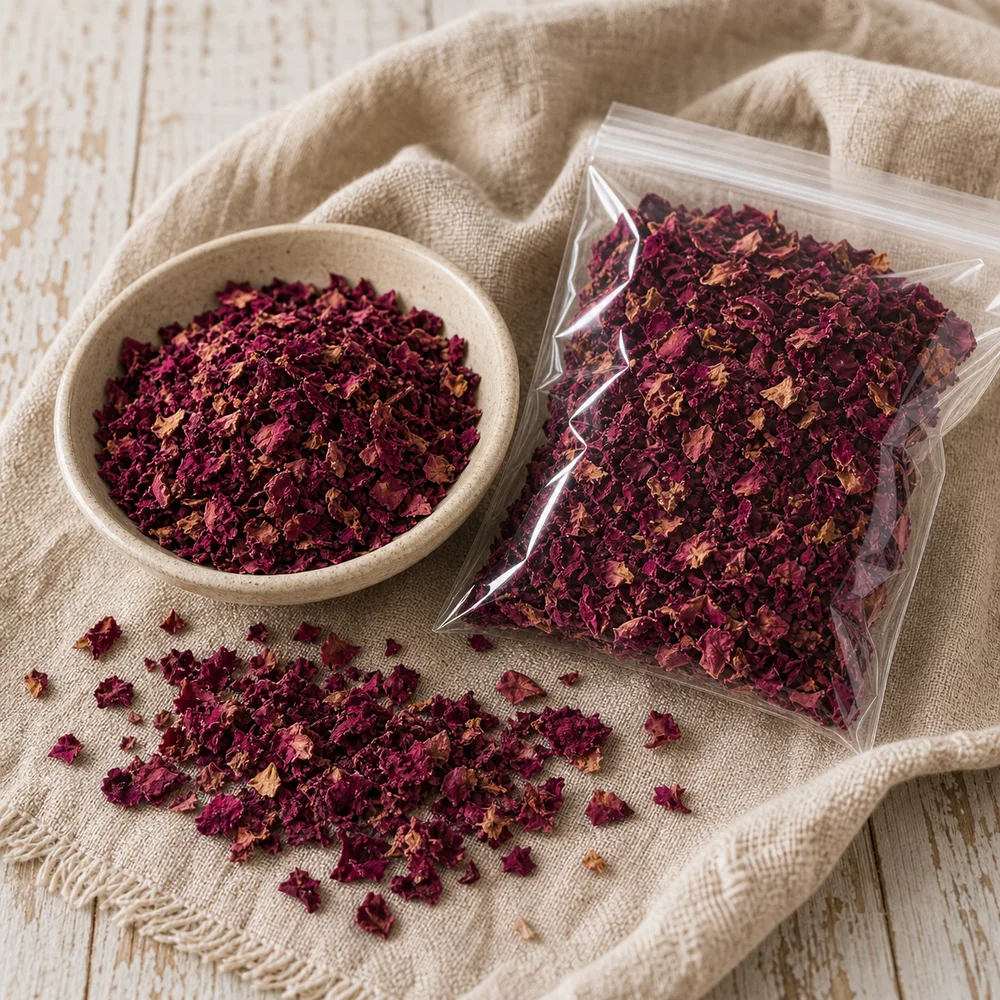 Rose Petals Red Crushed (50g)