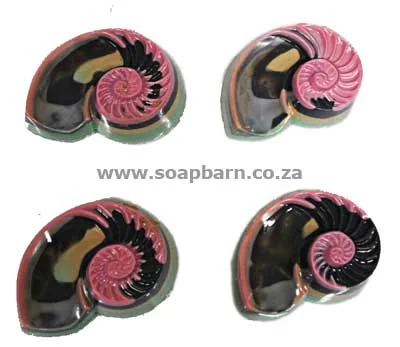 Swirl Shell PVC Soap Mould, 120g (SB-214)