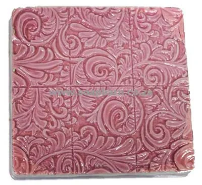 Floral Block PVC Soap Mould, 900g (SB-223)