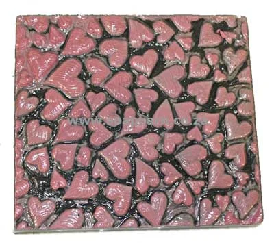 Heart Cake PVC Soap Mould, 900g (SB-224)