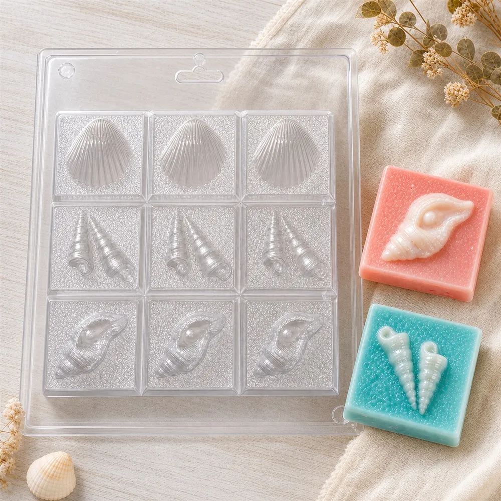 Shell Cake PVC Soap Mould, 900g (SB-222)