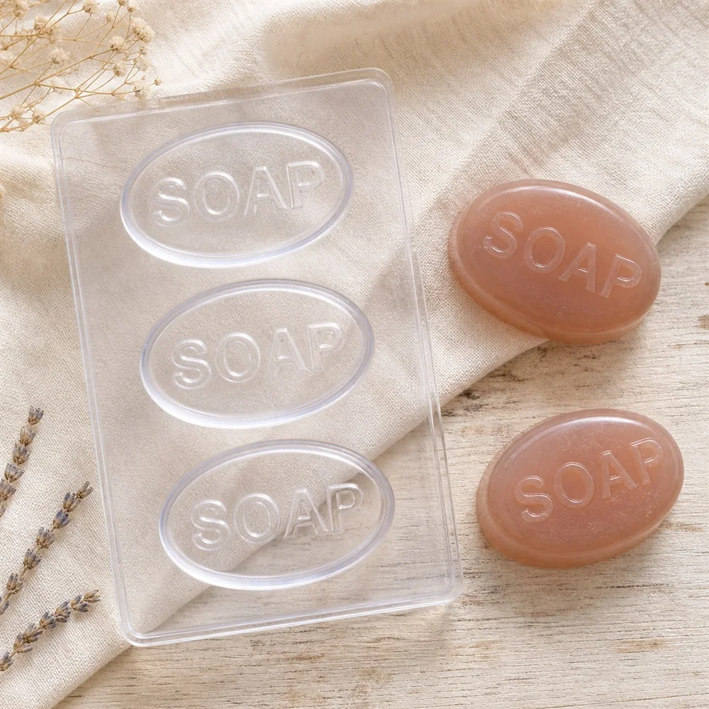 “Soap” Oval PVC Soap Mould