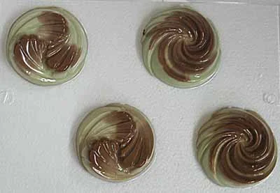 Guest Twirls PVC Soap Mould, 40g (SB-43)