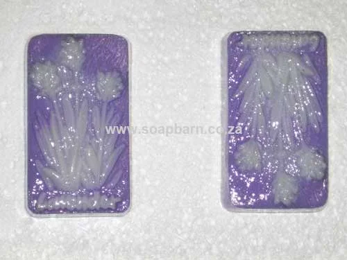 Lavender PVC Soap Mould, 100g (SB-10)