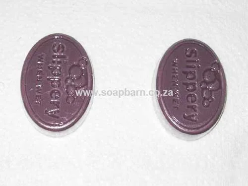 Slippery When Wet Oval PVC Soap Mould, 100g (SB-13)