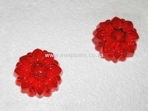 Flower PVC Soap Mould, 120g (SB-39)