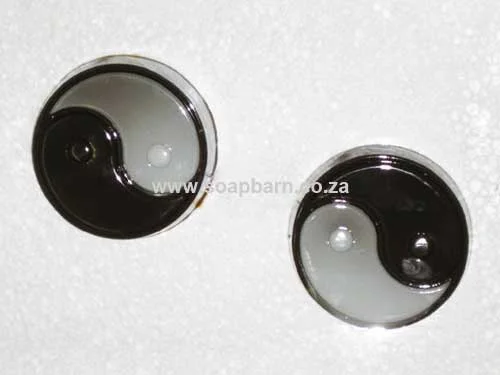 Ying Yang PVC Soap Mould, 100g (SB-41)
