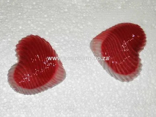 Heart PVC Soap Mould, 100g (SB-42)