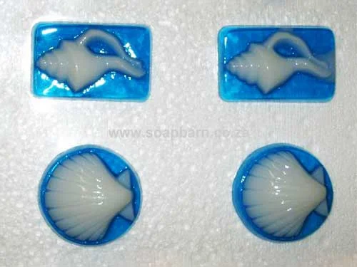 Guest Shells PVC Soap Mould, 40g (SB-52)