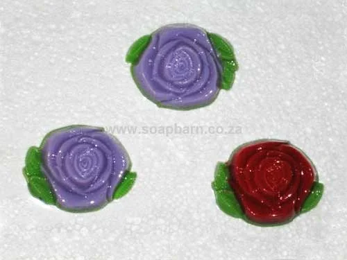 Guest Rose PVC Soap Mould, 45g (SB-57)