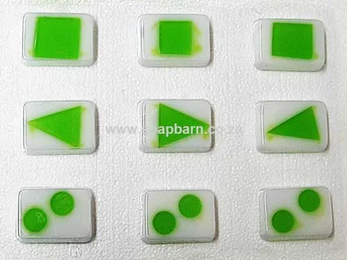 Rectangle Guest Soaps PVC Soap Mould, 40g (SB-64)