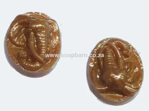 Big 5 Elephant PVC Soap Mould, 120g (SB-67)