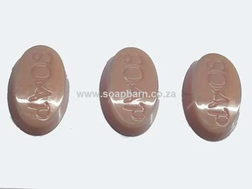 "Soap" Oval PVC Soap Mould, 50g (SB-72)