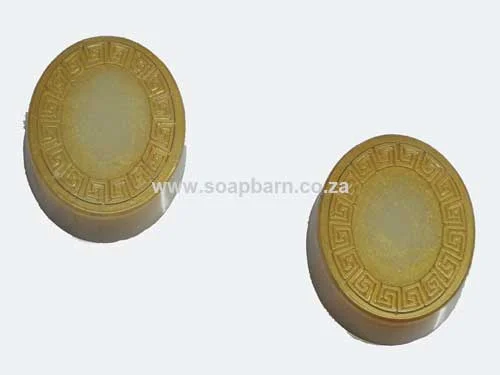 Decorative Oval Mould PVC Soap Mould, 120g (SB-75)