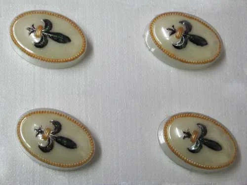 Fleur-de-Lis Oval PVC Soap Mould, 150g (SB-79)