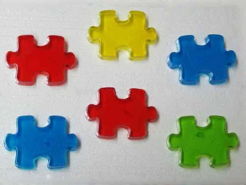 Puzzle Pieces PVC Soap Mould, 50g (SB-86)