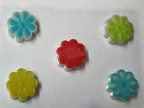Chunky Flower PVC Soap Mould, 100g (SB-88)