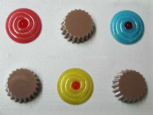 Cup Cake PVC Soap Mould, 140g (SB-89)