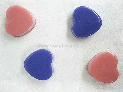 Guest Soap Hearts PVC Soap Mould, 50g (SB-95)