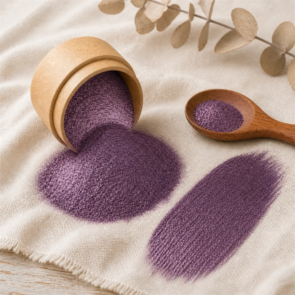 Mica Purple 10ml - mauve plum purple mica powder, The Soap Barn