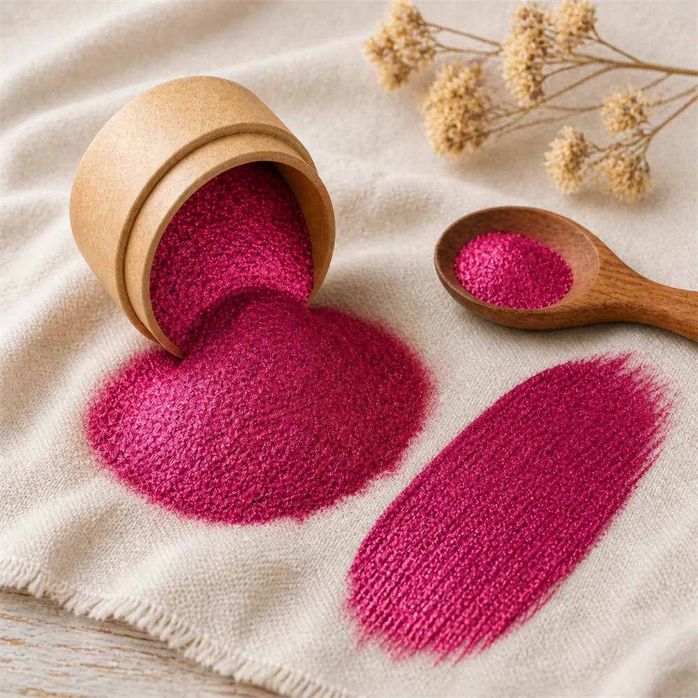 Mica Syn Cranberry 10ml - pink magenta cranberry mica powder, The Soap Barn